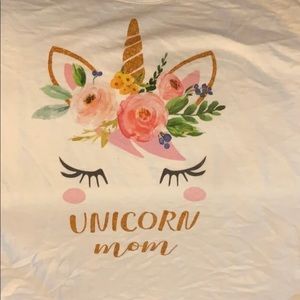 Unicorn mom shirt